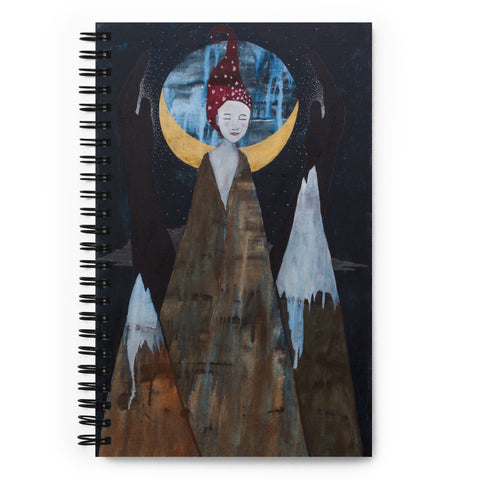 "Mountaintop" Spiral notebook